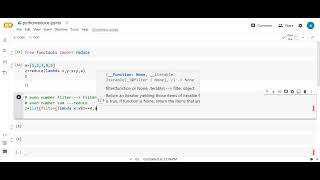 Python reduce Function In Telugu