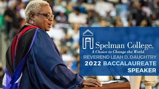 Spelman College Baccalaureate Speaker 2022, Reverend Leah Daughtry