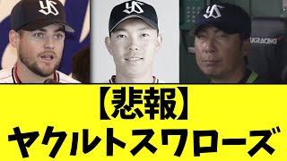 【悲報】ヤクルトスワローズ