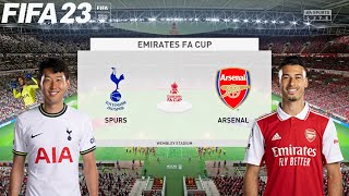 FIFA 23 | Tottenham Hotspur vs Arsenal - Emirates FA Cup - PS5 Gameplay