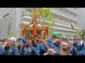 湯島天満宮例大祭2024 12時からの神輿渡御