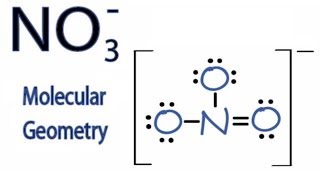 NO3- Molecular Geometry / Shape and Bond Angles