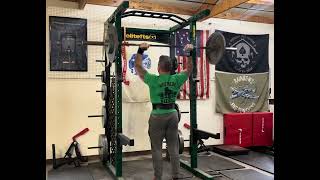 Strict Overhead Press 175lbs x 10