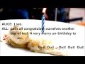 14 The Unbirthday Song part 2