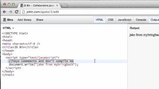 Learn Javascript 3 Tutorials Commenting