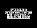 nycfireaudio fdny brooklyn 2nd alarm box 0814 audio fire in multiple buildings 1 2 20