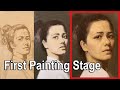 Adding Life to a Portrait. The First Painting Stage. Preview