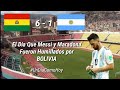 Bolivia 6 - Argentina 1 | Relato Emocionante! (Quique Rivera)