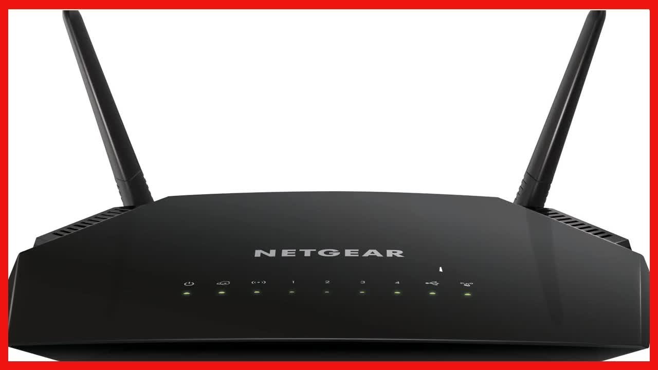 NETGEAR WiFi Router (R6230) - AC1200 Dual Band Wireless Speed - YouTube