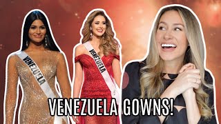 EVERY gown Miss Universe Venezuela competed in (2017-2021)