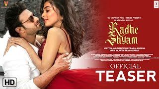 Radhe shyam Official Tamil Teaser | Prabhas | Pooja hedge | Climax | Salaar Trailer | Cine Tamil