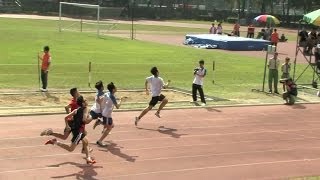 2013 聯校運動會 男丙100M決賽