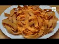 quick evening snacks recipe ribbon pakoda ola pakoda