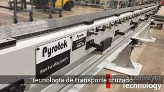 Equipos de Capital | Pyrotek Cross Conveyor