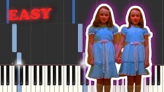 The Shining Theme [EASY PIANO TUTORIAL]