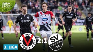 3. Liga: Drei Tore in sechs Minuten! SV Sandhausen verliert bei Viktoria Köln | SWR Sport