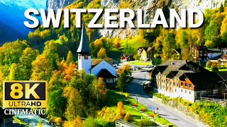 Switzerland in 8K Ultra HD Video Cinematic - Paradise of Earth (60fps)