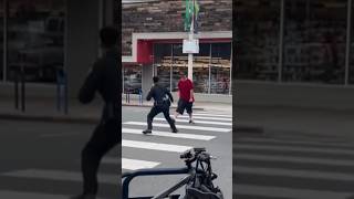 The man allegedly “aggressively confronted” the San Diego police officer before fleeing in a truck.