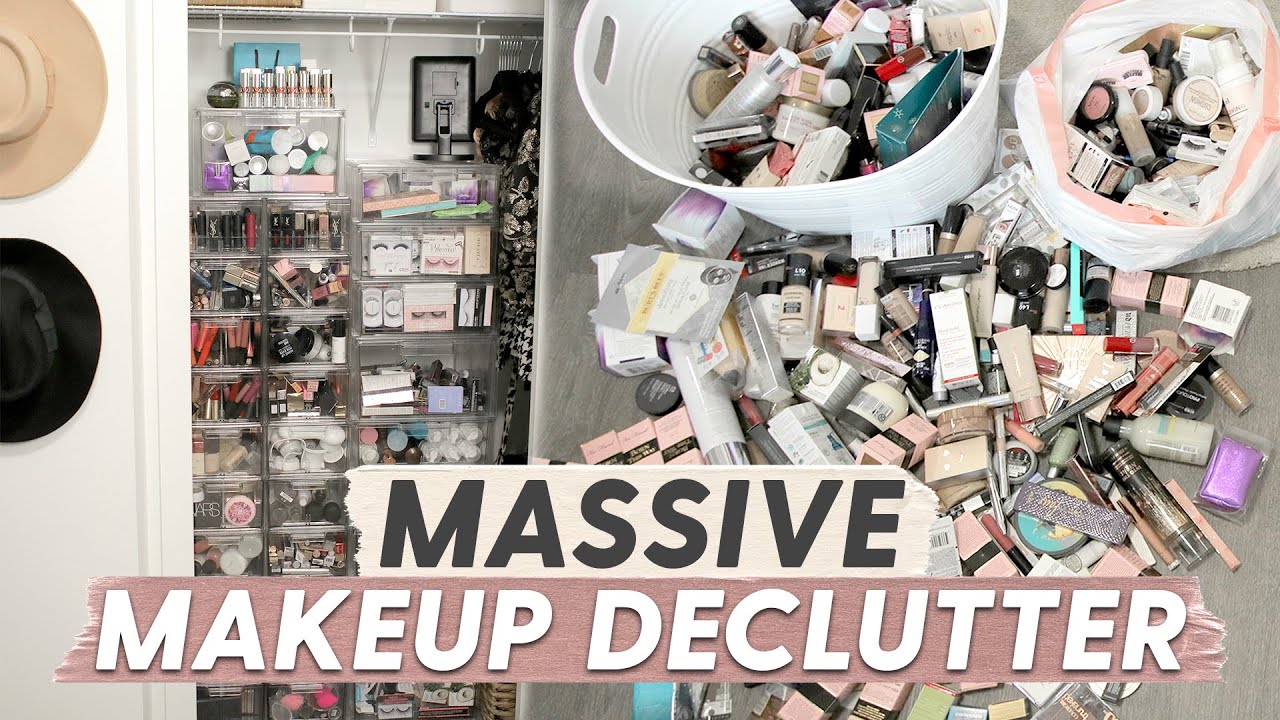 Makeup Declutter Giveaway Youtube