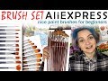 PAINTING BRUSHES SET review. Good quality for affordable price 🎨ALIEXPRESS Choose wisely,