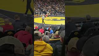 IOWA WRESTLING: BEN KEUTER (IOWA) VS. YONGER BASTIDA (IOWA STATE)