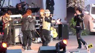 [Fancam] BEAST- Shock- 5.1.2010 Hollywood Bowl KMF