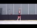 Beautiful figure skating program by Serene Li