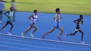 男子10000m ホクレン・ディスタンスチャレンジ陸上2022 20周年記念 深川大会