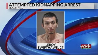 Drunk man charged with kidnapping
