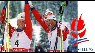 1992 Winter Olympics - Men's 15K Cross Country Pursuit