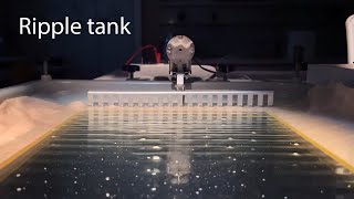 The mesmerizing ripple tank