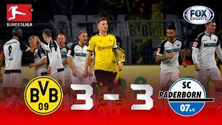 Borussia Dortmund - Paderborn [3-3] | GOLES | Jornada 12 | Bundesliga
