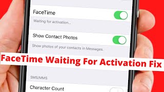 Facetime waiting for activation fix | Facetime & iMessage waiting for Activation Phone Number iOS 16