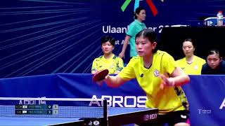 Yeh Yi-Tian (TPE) vs Yoo Yerin (KOR) WT Group A, East Asian Youth Games 2023