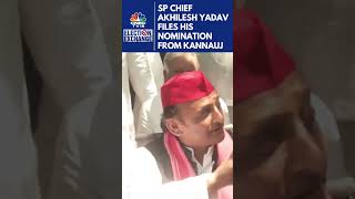 SP Chief Akhilesh Yadav Files Nomination From Kannauj | Lok Sabha Elections | N18S | CNBC TV18