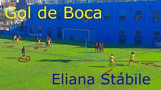 Gol de Eliana Stábile + Boca 4 San Lorenzo 0 + Torneo Apertura 2024