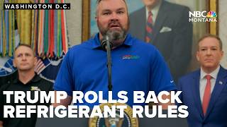 Trump rolls back Biden-era refrigerant rules in push to lower grocery costs