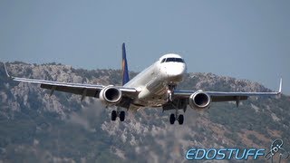 Lufthansa Regional - Embraer ERJ-190-200LR 195LR D-AEBO - Landing at SPU/LDSP Split airport