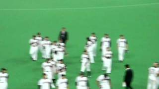 2010-9/26日本ﾊﾑ札幌ﾄﾞｰﾑ最終戦後のｾﾚﾓﾆｰ②