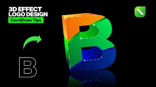 How to Apply 3D Effect on Text in Corel Draw by Hevlendordesigns