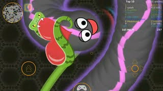 Wormate.io - Snake Game - Mod Menu - All Best trolling kill - wormate io Gameplay
