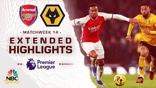 Arsenal v. Wolves | PREMIER LEAGUE HIGHLIGHTS | 12/2/2023 | NBC Sports