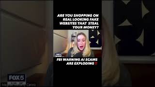 FBI WARNS AI SCAMS EXPLODING‼️