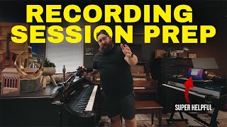 How I Prep A  Recording Session | Mic Choice, Nashville Charts, Setup