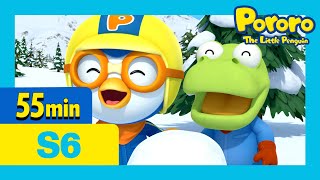 Super Eddy’s Super Fiasco! and more (55mins) | Pororo the little penguin | Season 6