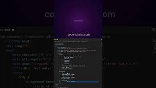 Neon Text Animation with Blink Effect using HTML and CSS #shorts #shortsvideo #webdesign #html #css