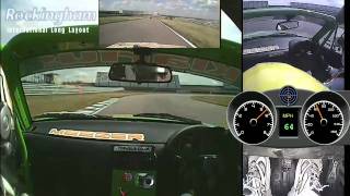 Onboard Rockingham International Long - Ma5da MX5 Racecar + 100kgs