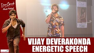 Rowdy Vijay Deverakonda Energetic Speech | Dear Comrade Music Festival | Shreyas Media |