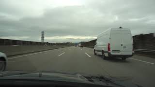 Driving from Switzerland to Slovakia part 4 (24.10.2020) from Ansfelden to Wien (Vienna), Austria