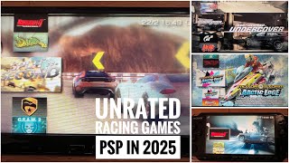 UNRATED RACING GAMES ON PSP IN 2025 #pspgames #psp #playstationportable